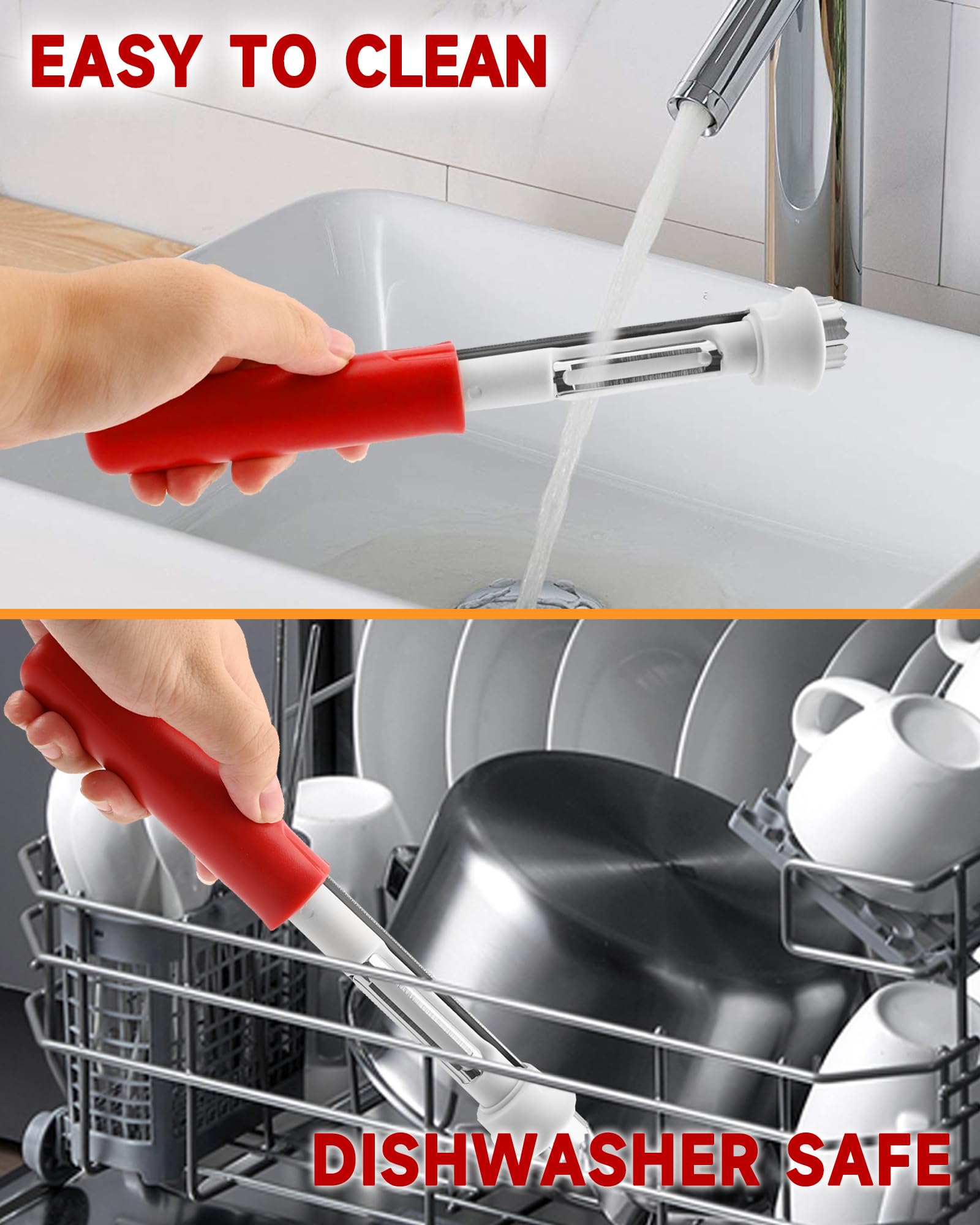 Mroace 2 in 1 Apple Corer and Peeler Tool