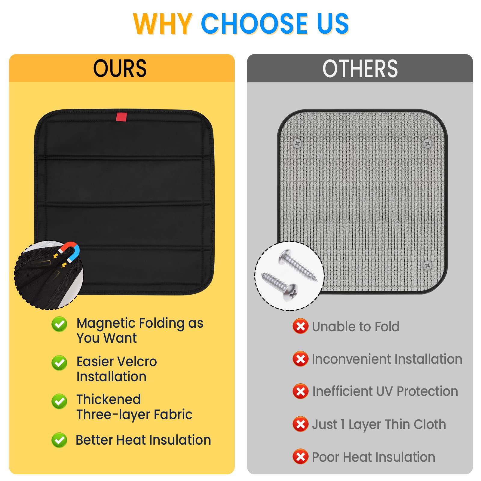 Mroace RV Window Shade