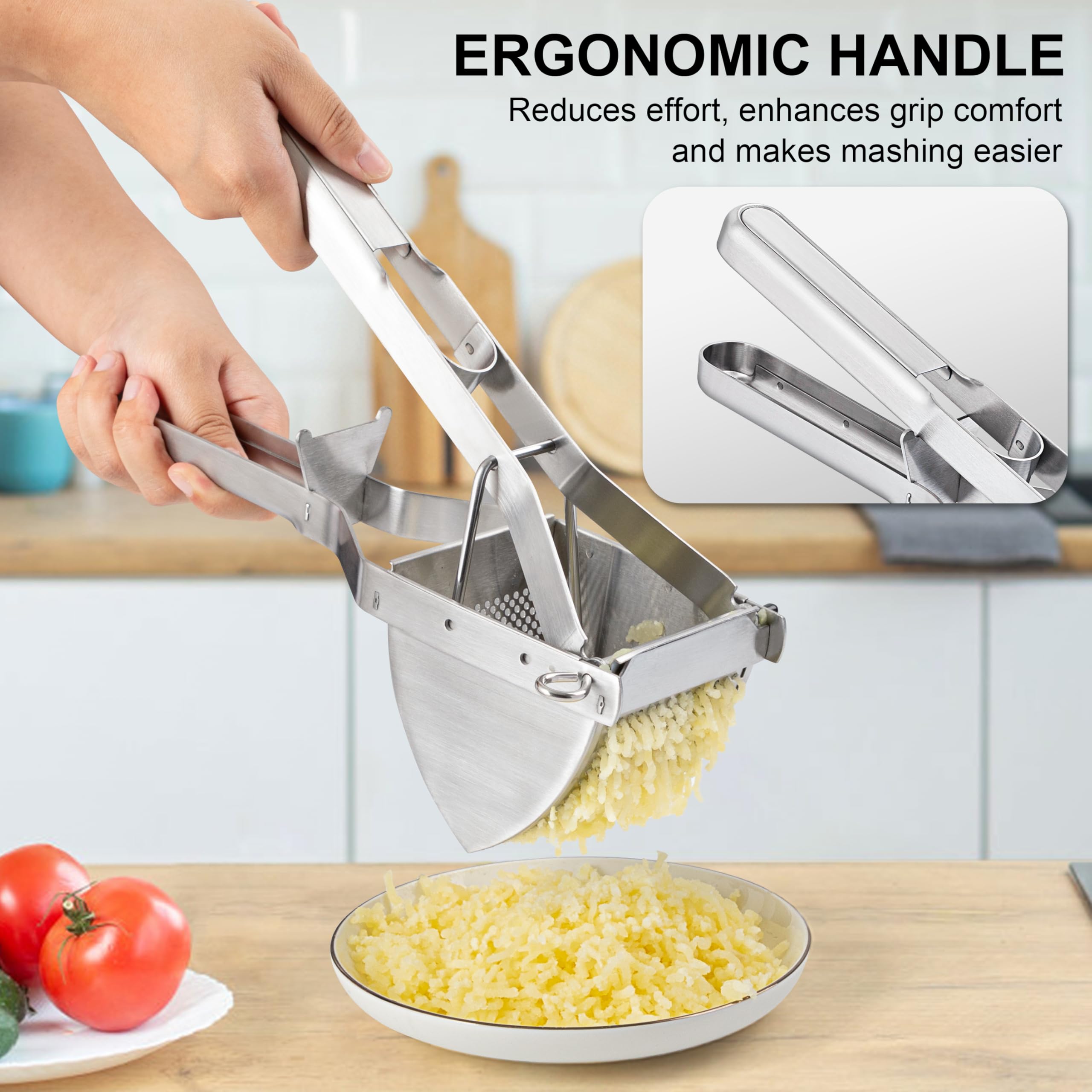 MroaceStainless Steel Potato Masher