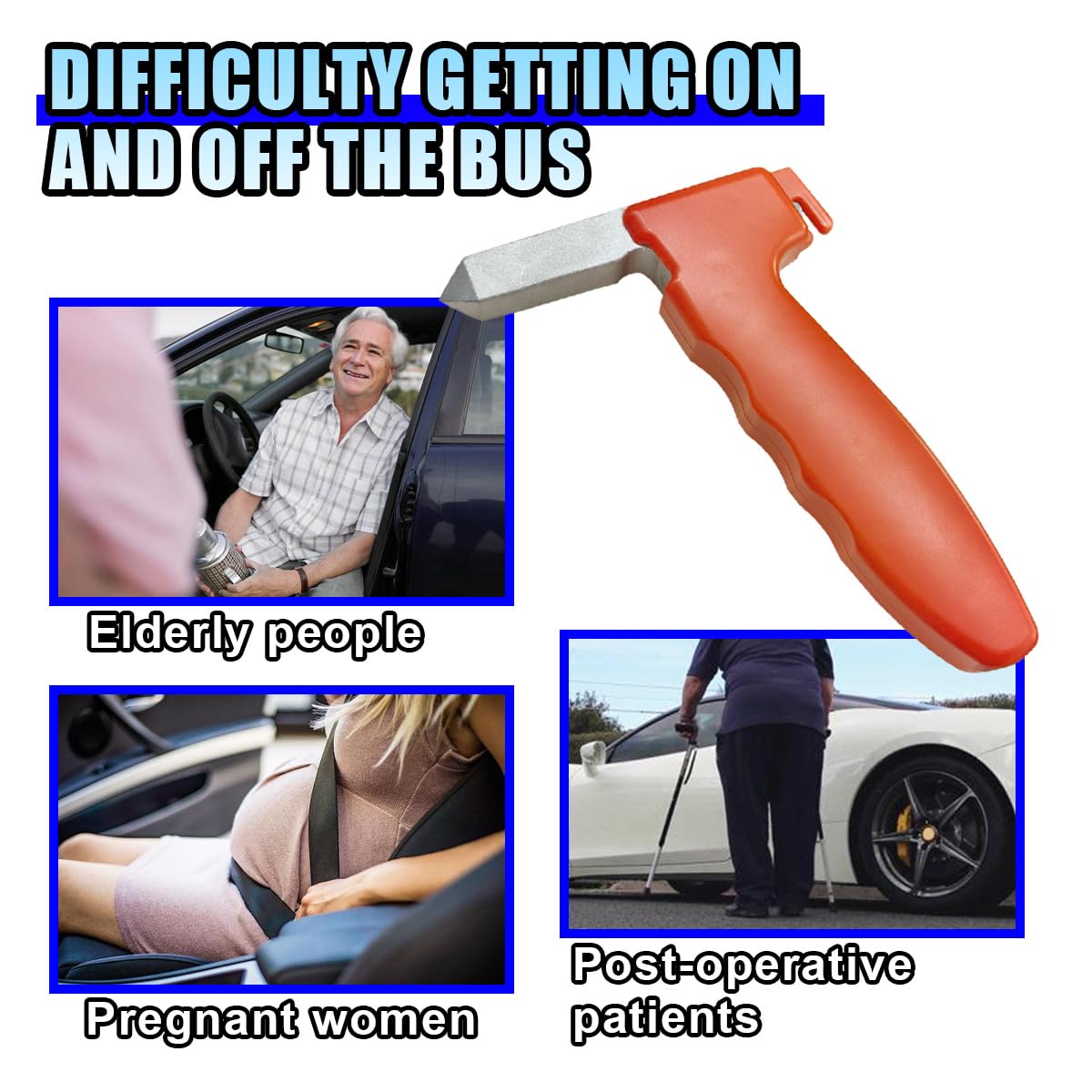 Mroace Portable Car Door Handle