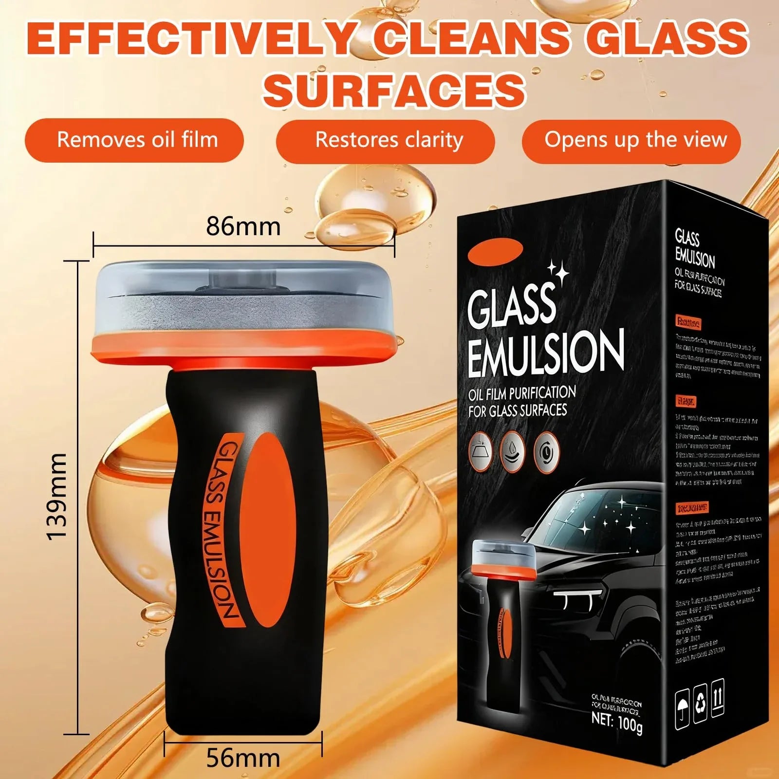 Mroace Glass Oil Film Remover - MROACE