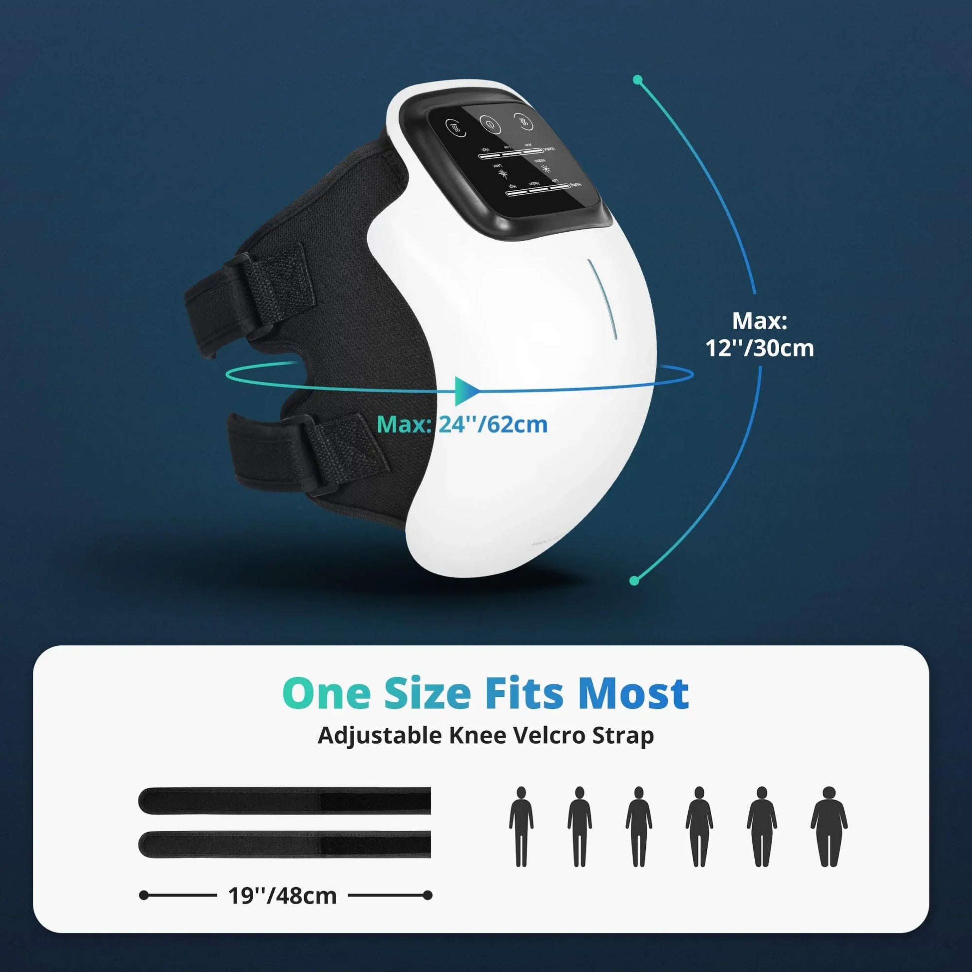Mroace Cordless Heated Knee Massager - MROACE