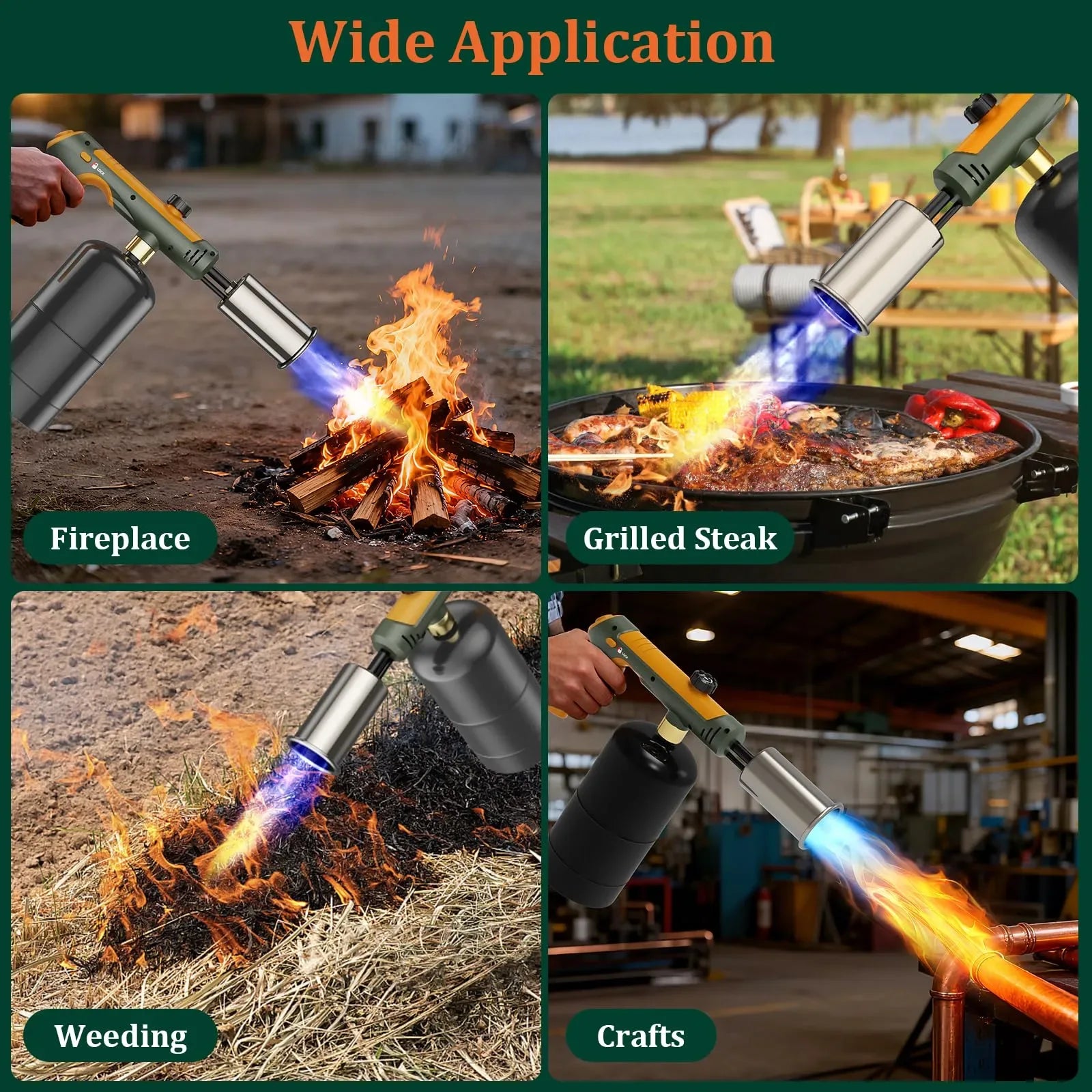 Mroace Propane Torch Heat Blaster - MROACE