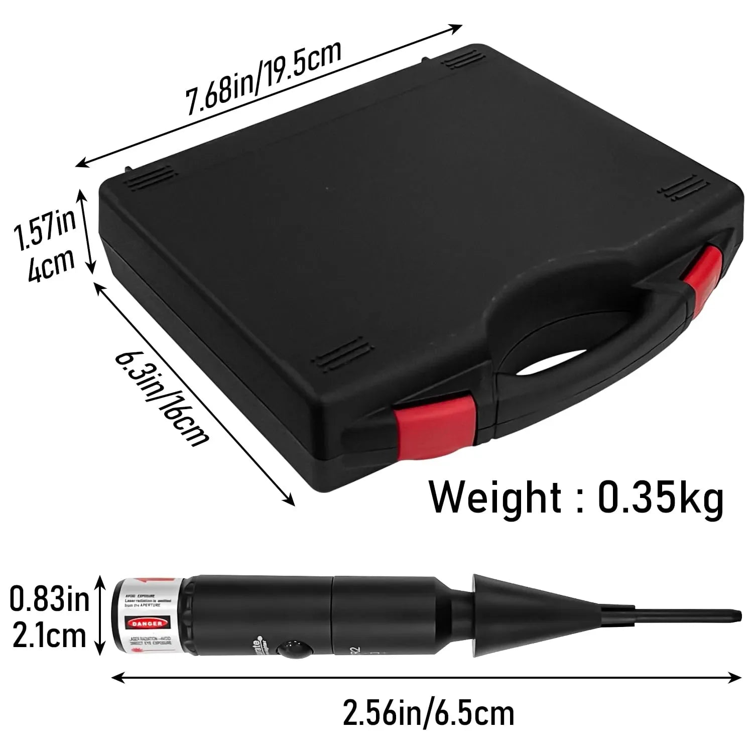 Mroace Laser Bore Sighter Kit for All Calibers - MROACE
