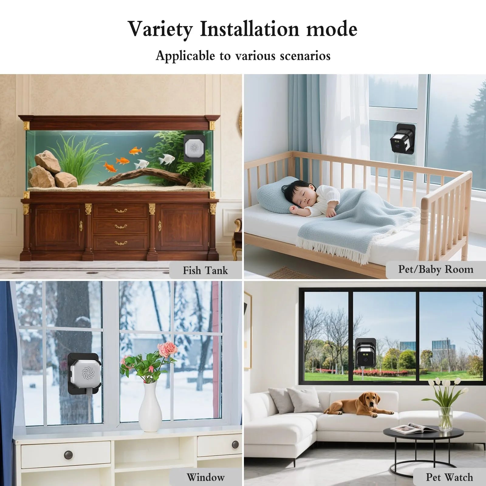 Mroace 2K Smart Window Camera