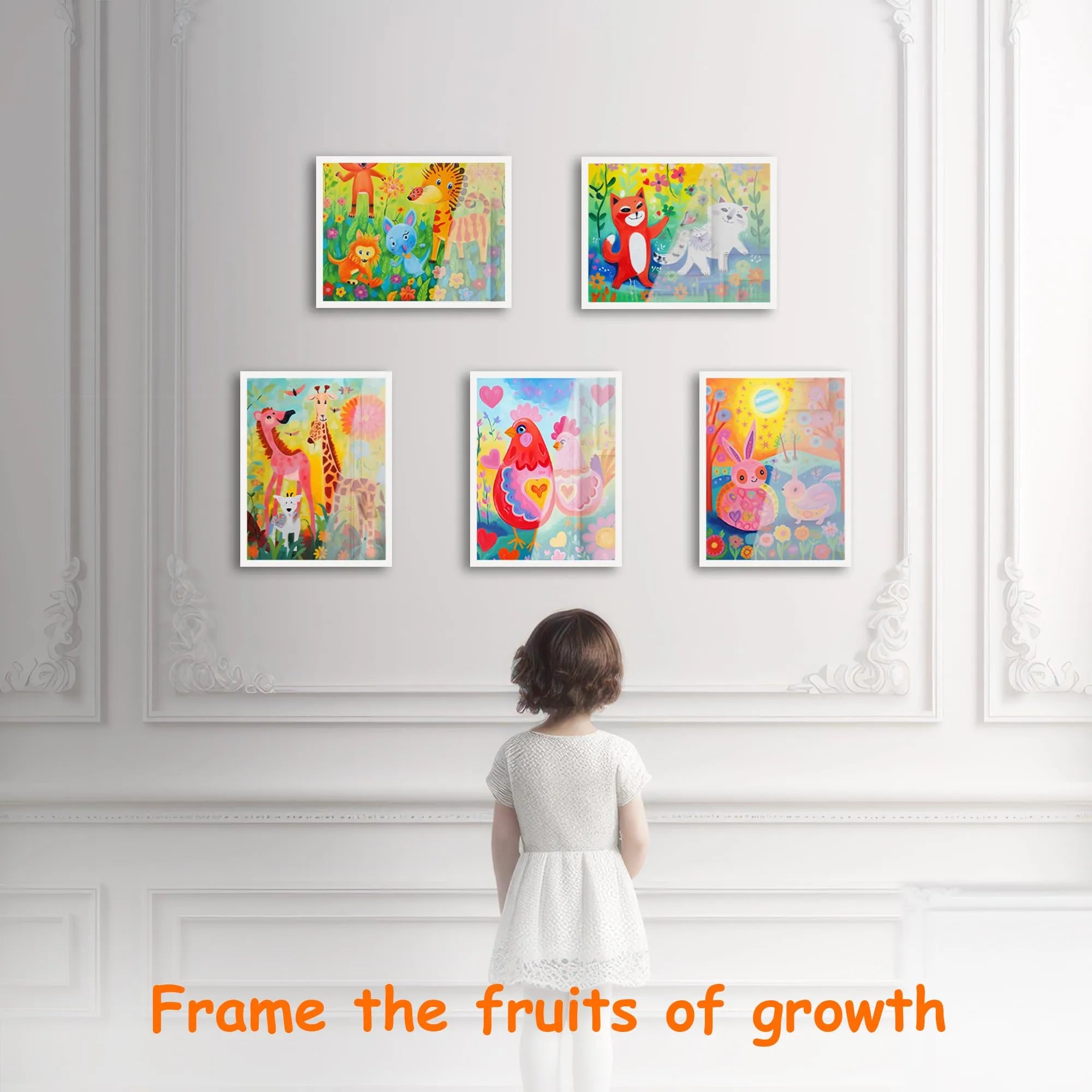 Mroace Changeable Front Opening Artwork Frame