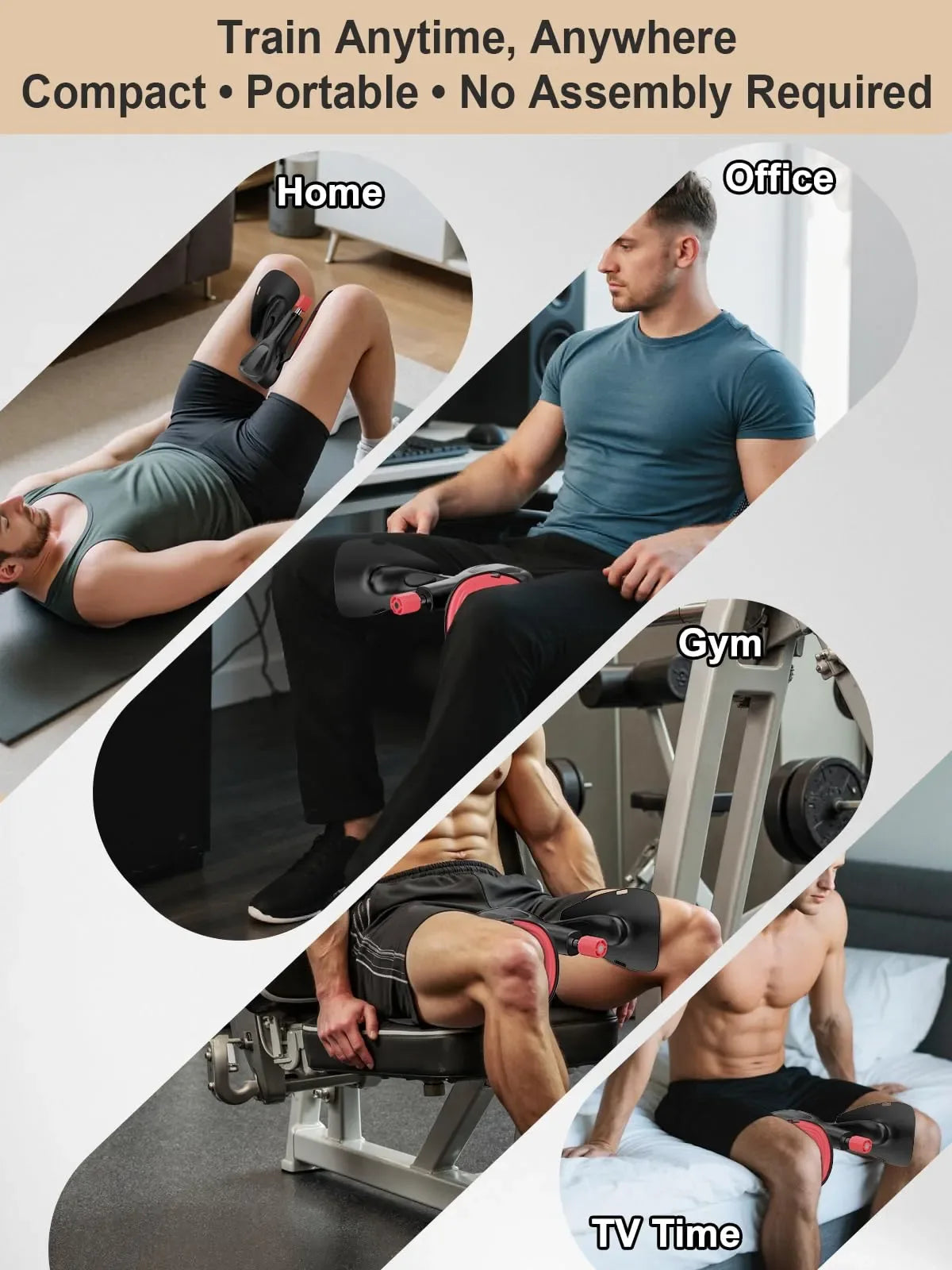 Mroace Adjustable 77LB Pelvic Floor & Kegel Trainer - MROACE