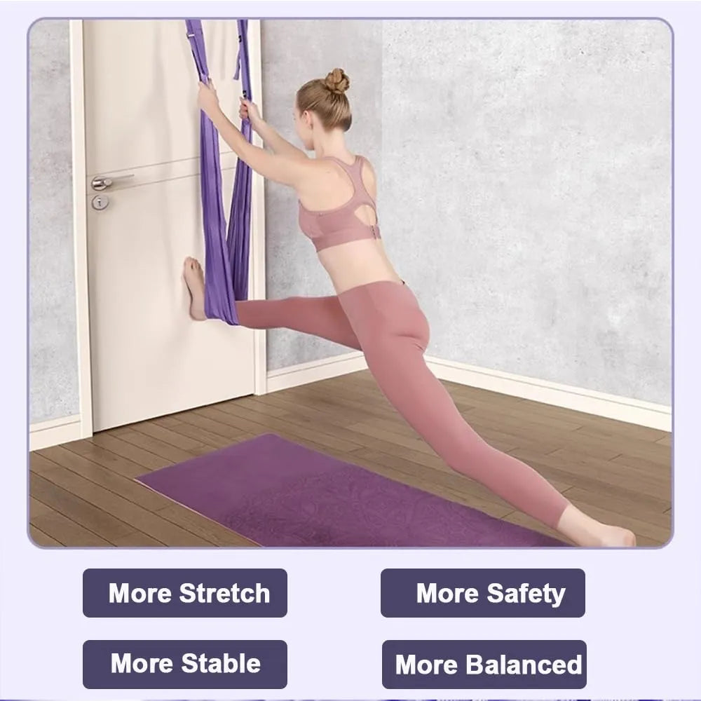 Mroace Adjustable Yoga Door Swing Strap
