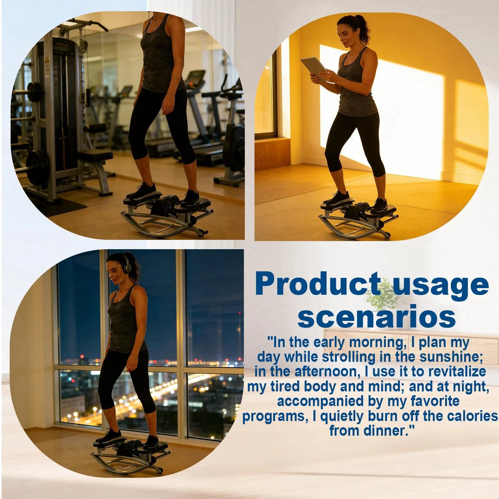 Mroace U Shaped Rock Stepper Machine