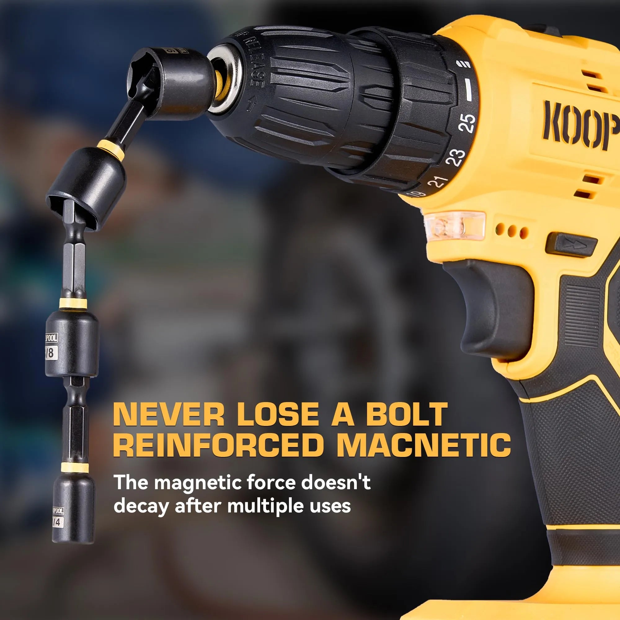 Mroace Magnetic Impact Nut Driver Set