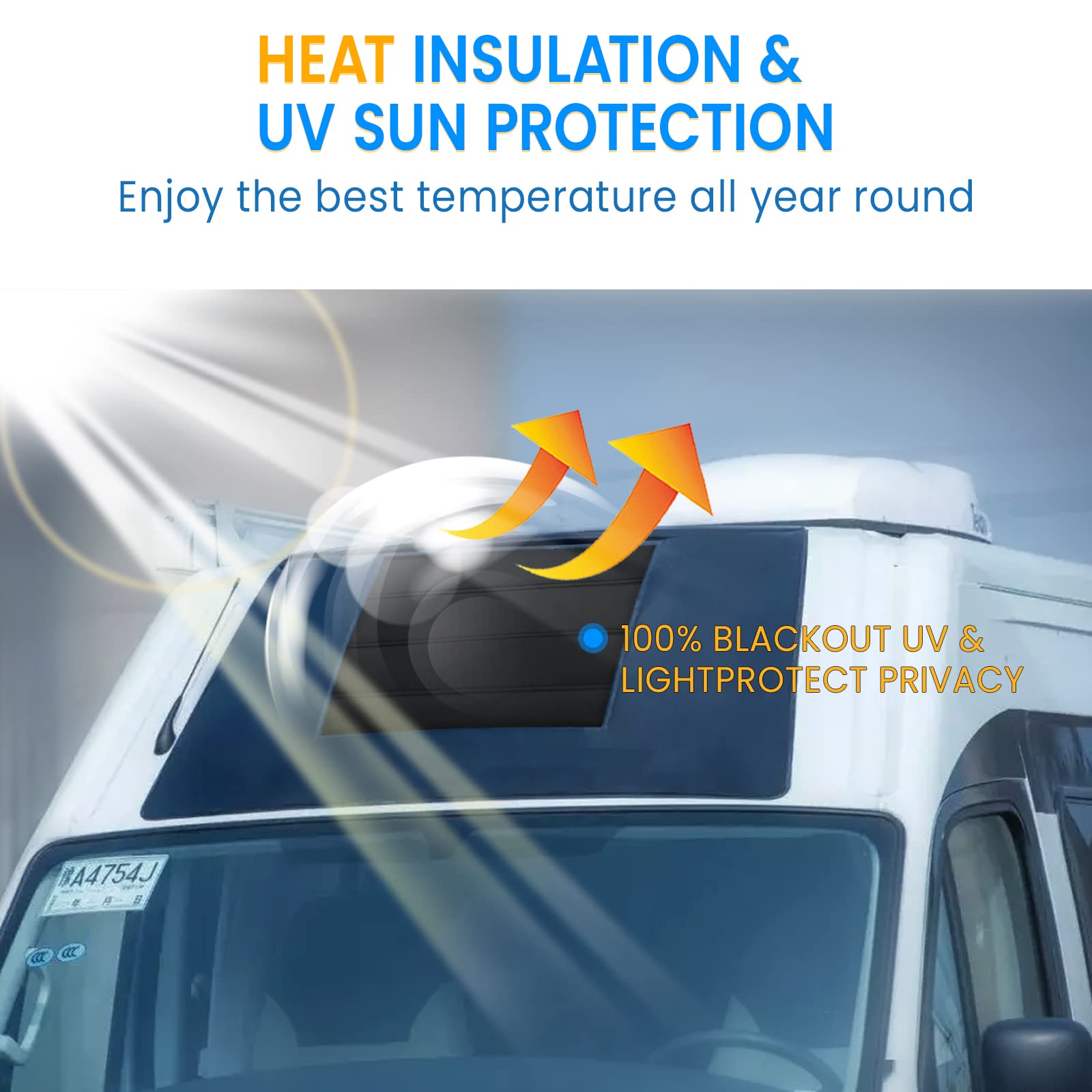 Mroace RV Window Shade