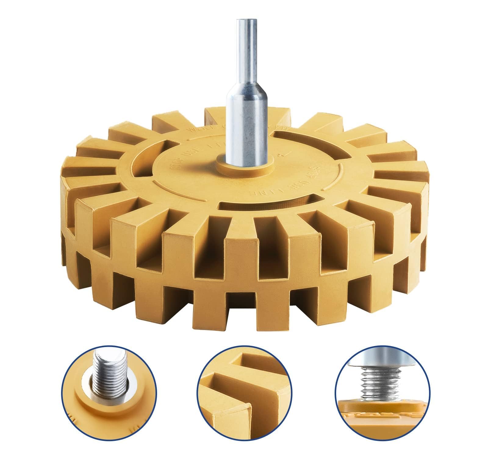 Mroace Decal Remover Eraser Wheel Rubber Wheel
