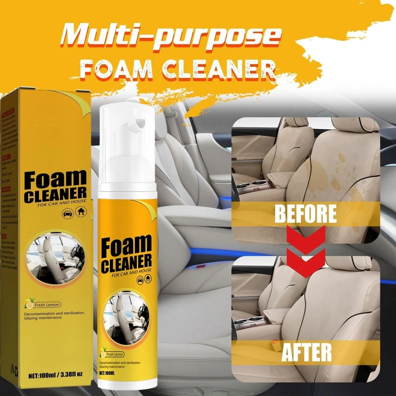 Mroace Multipurpose Foam Cleaning Solution
