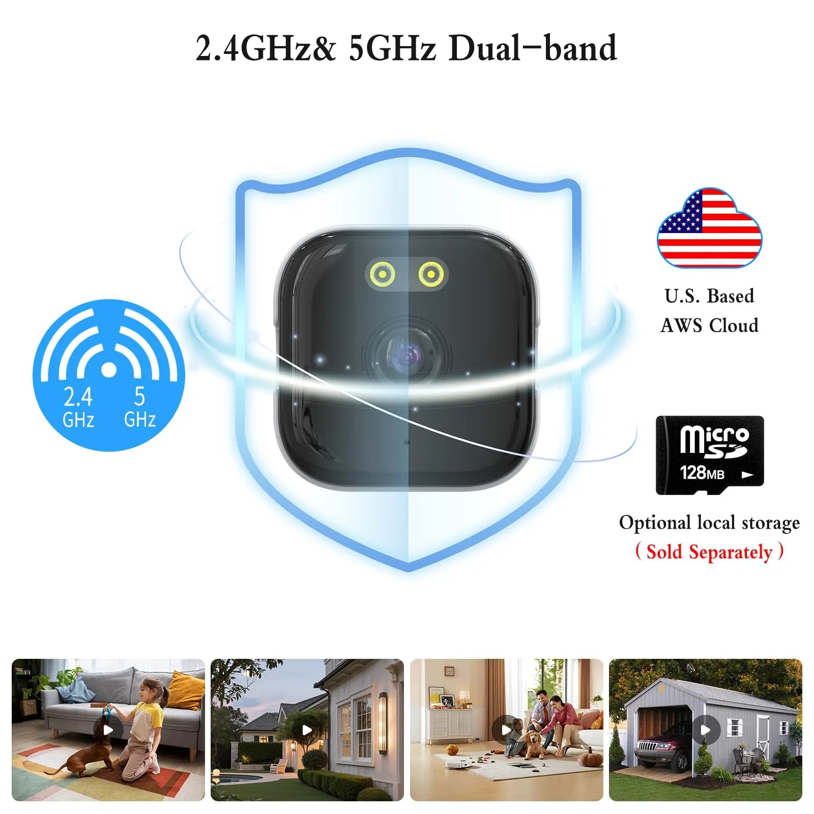 Mroace 2K Smart Window Camera