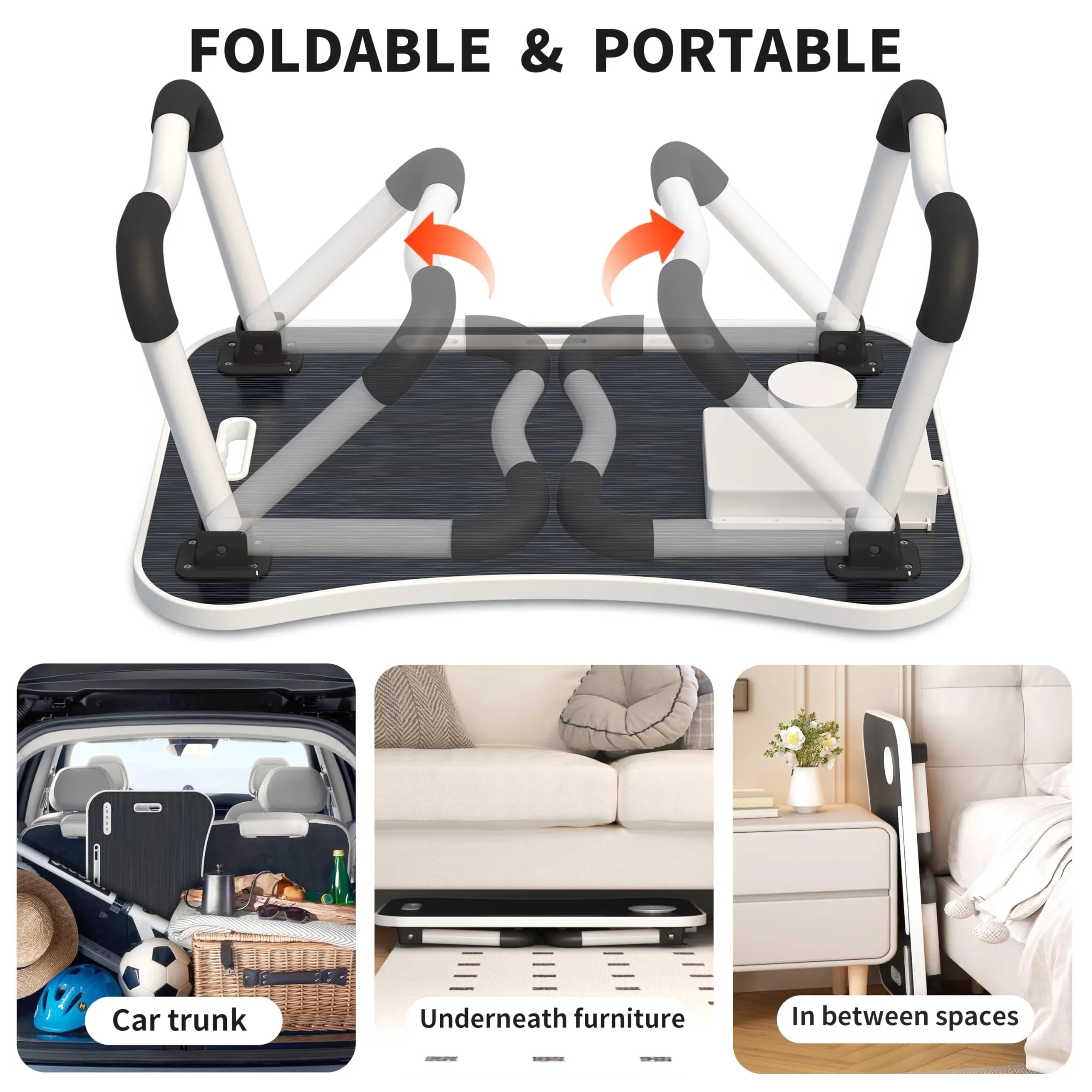 Mroace Foldable Portable Laptop Stand Lap Desk - MROACE