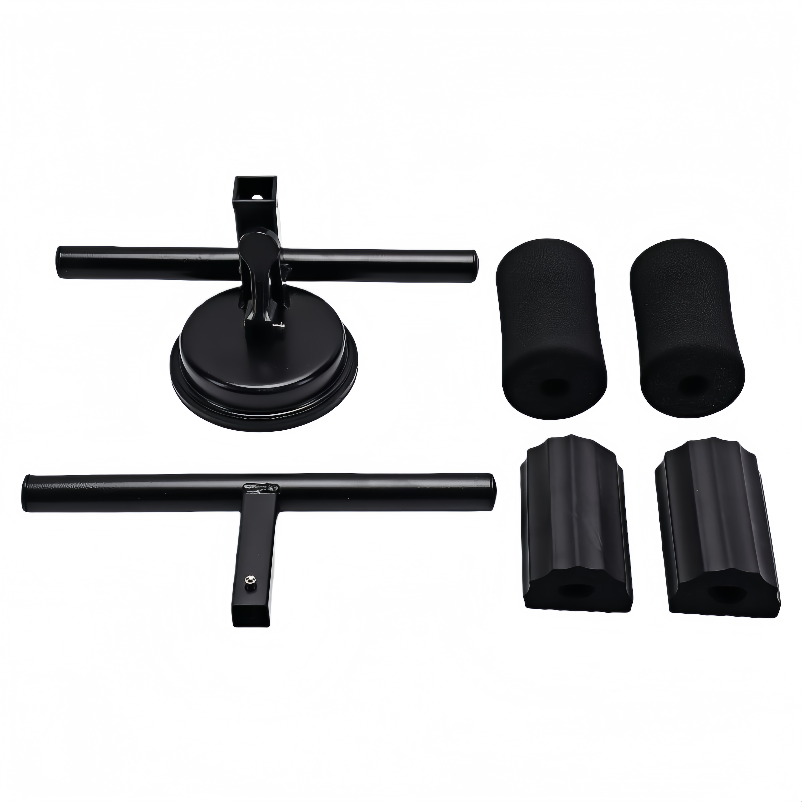 Mroace Black Sit Up Bar for Home Workouts