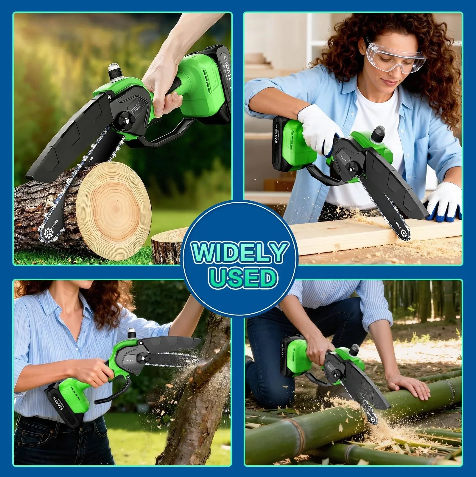 Mroace Mini Cordless Brushless Chainsaw - MROACE