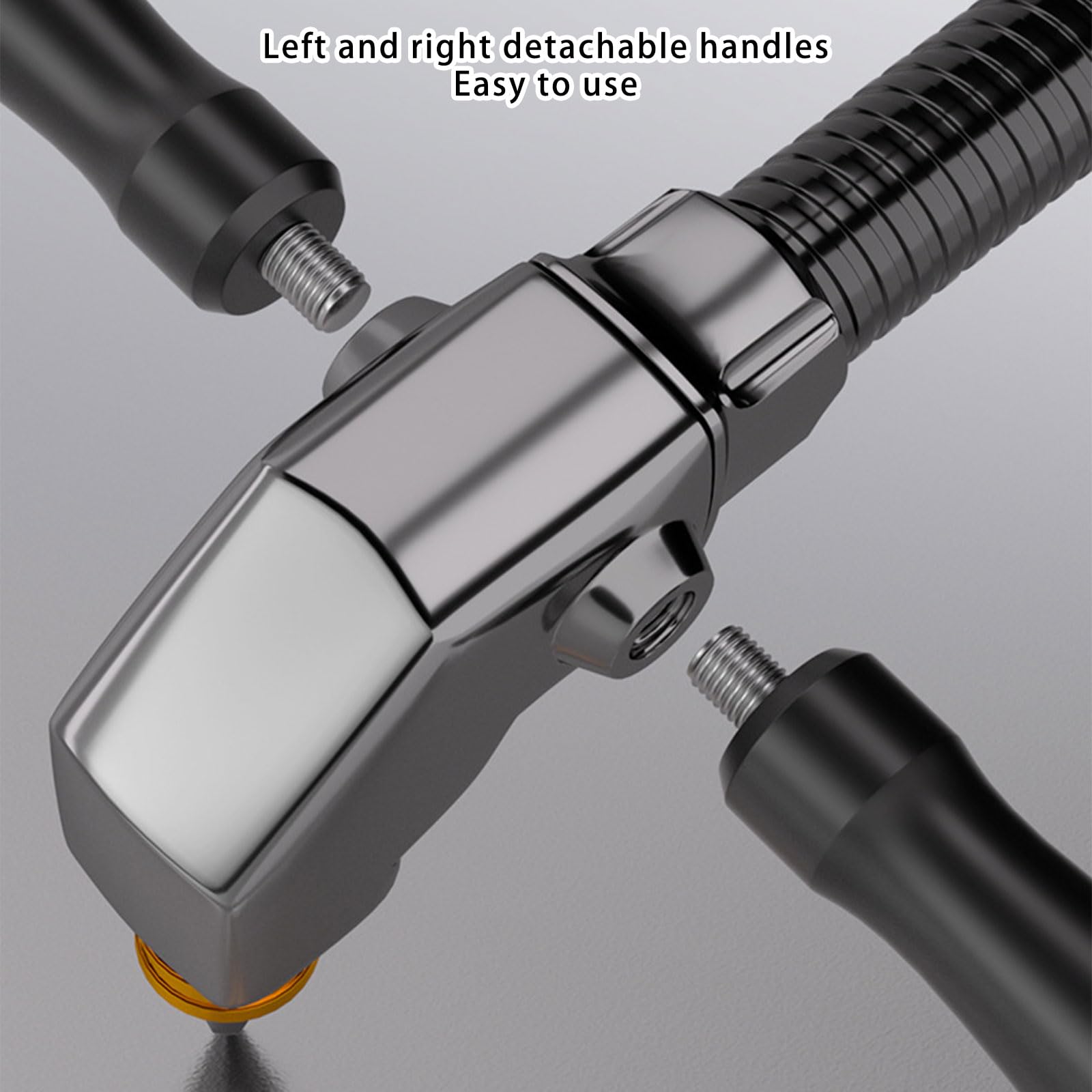 Mroace Durable Alloy Steel Right Angle Drill Adapter