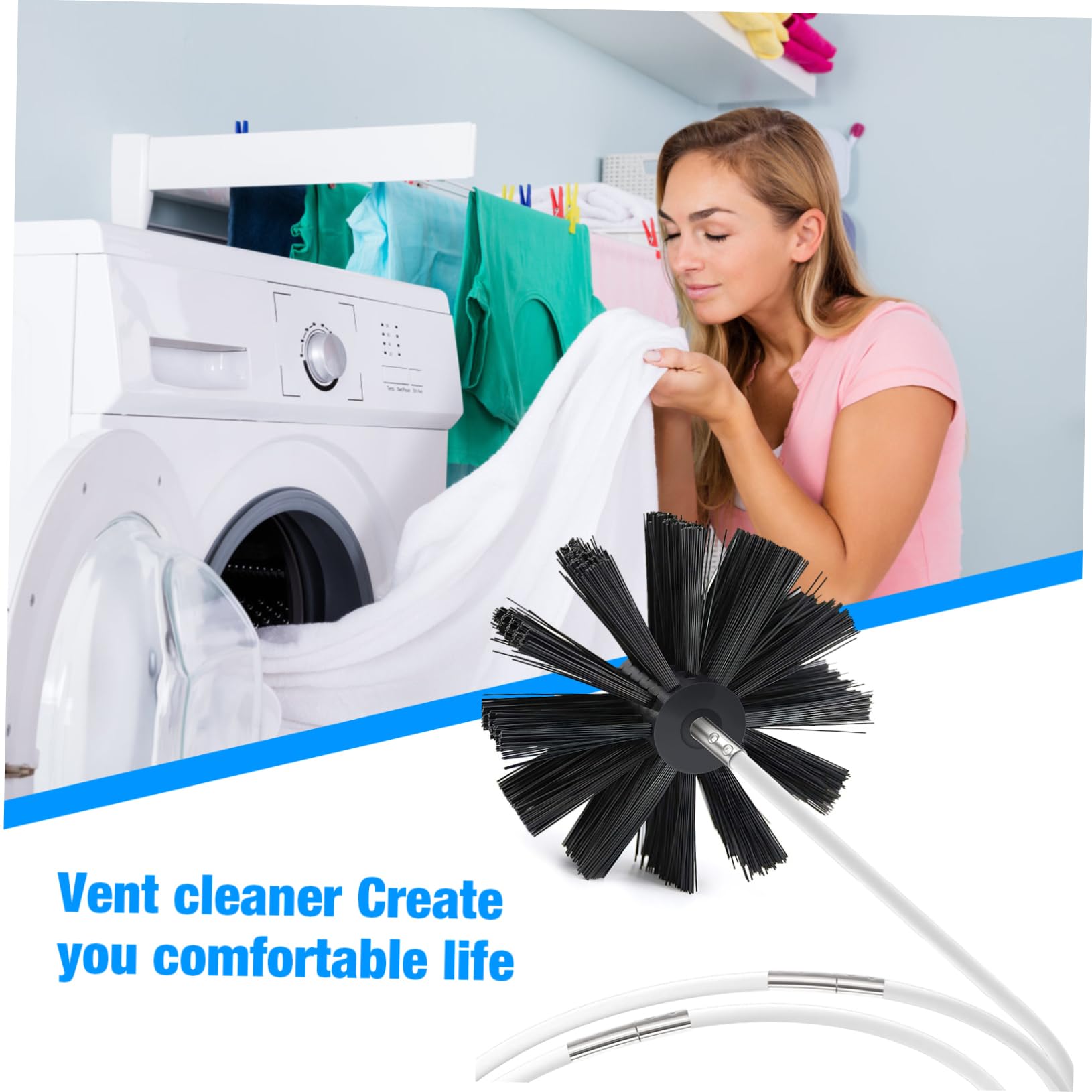 Mroace Cleaning Kit Dryer Vent Cleaner Kit