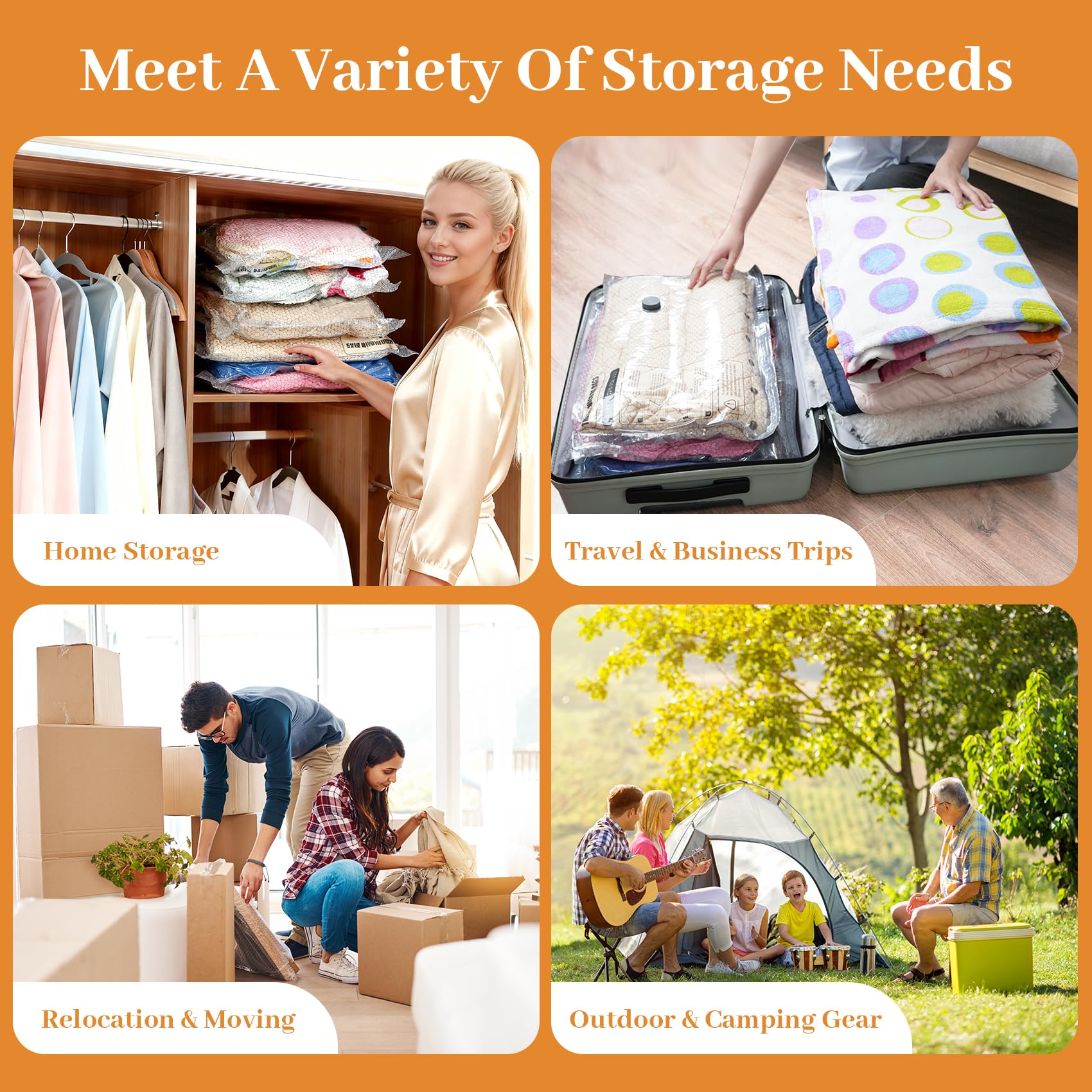 Mroace Travel Vacuum Bag Kit