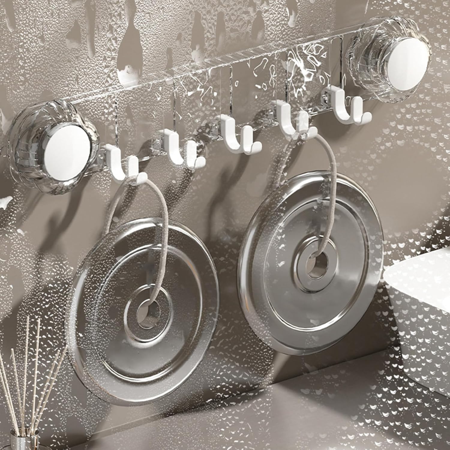 Mroace Rotating Shower Suction Cup Hook