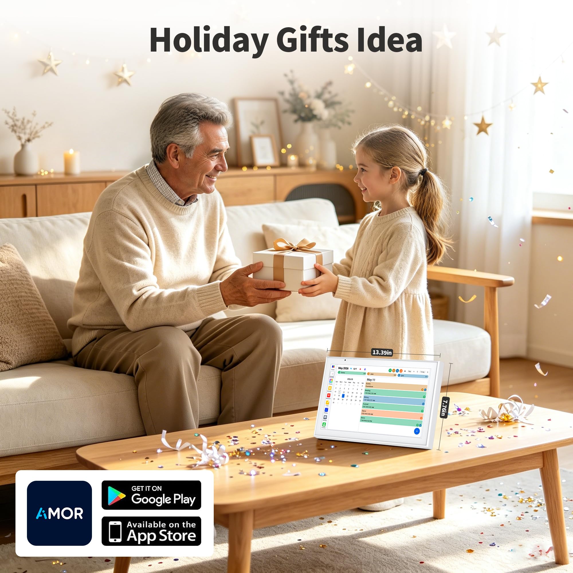 Mroace Smart Touchscreen Family Calendar Planner