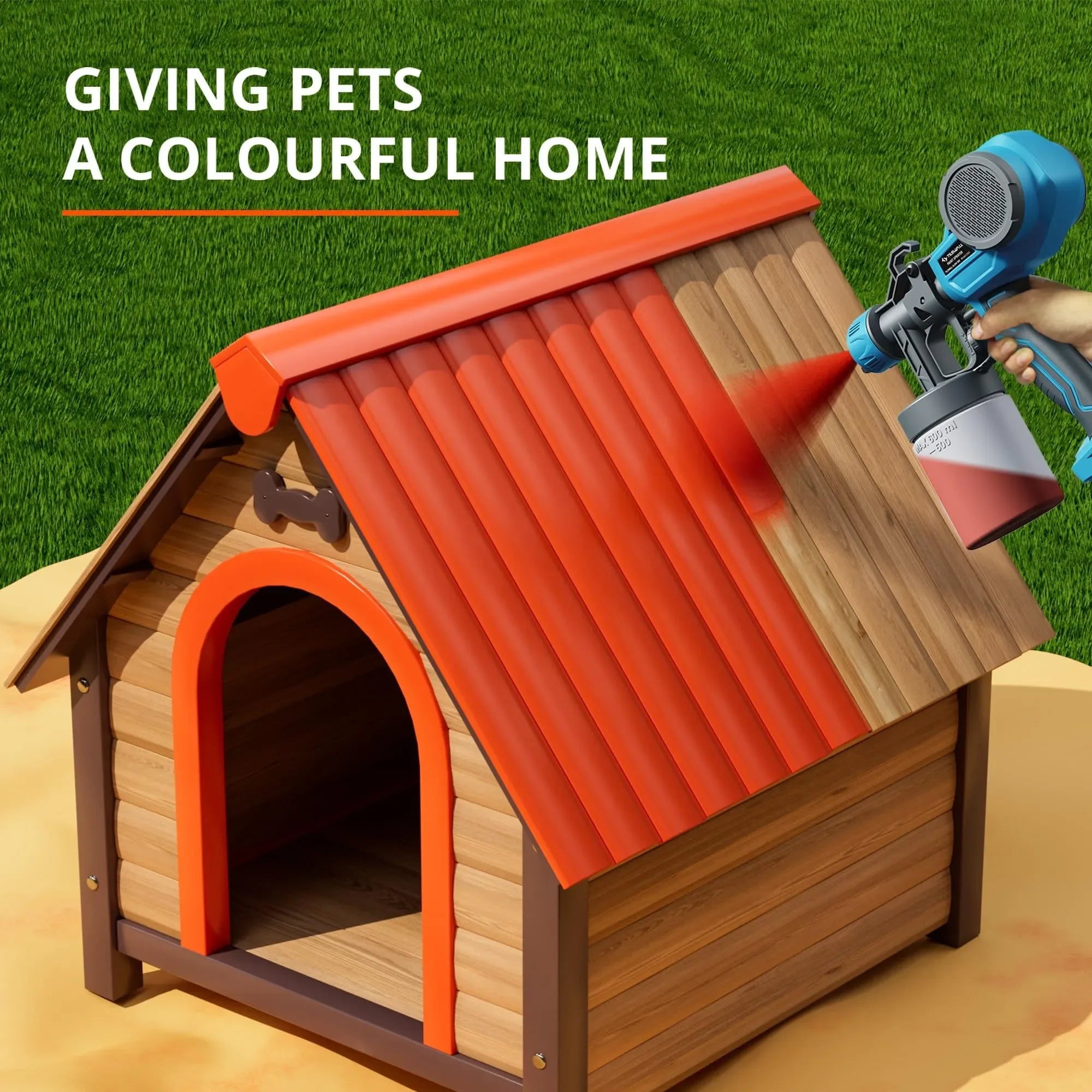 Mroace High-Power HVLP Paint Sprayer - MROACE