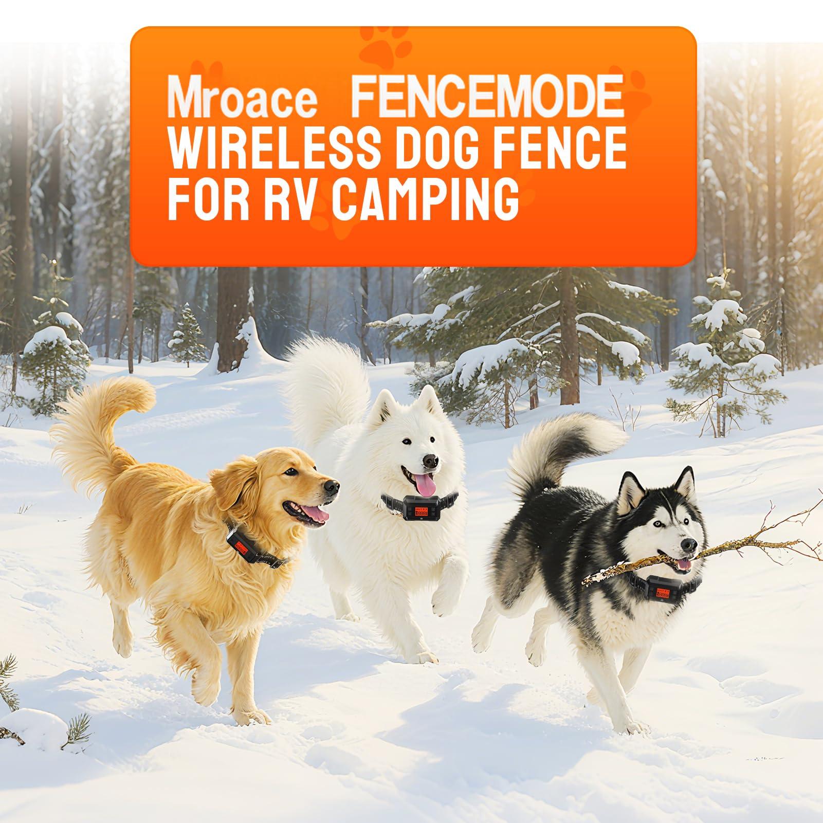 Mroace GPS Dog Fence Collar