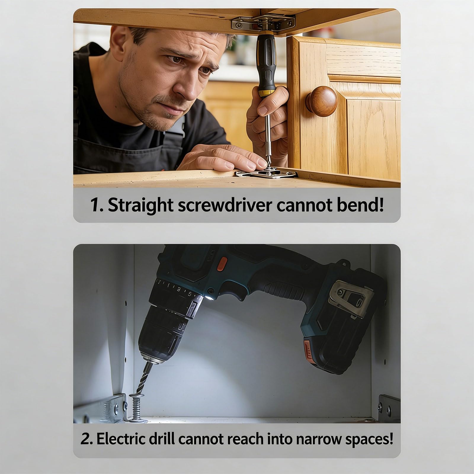 Mroace Durable Alloy Steel Right Angle Drill Adapter