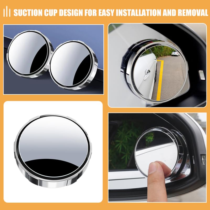 Mroace Suction Cup Rearview Mirror