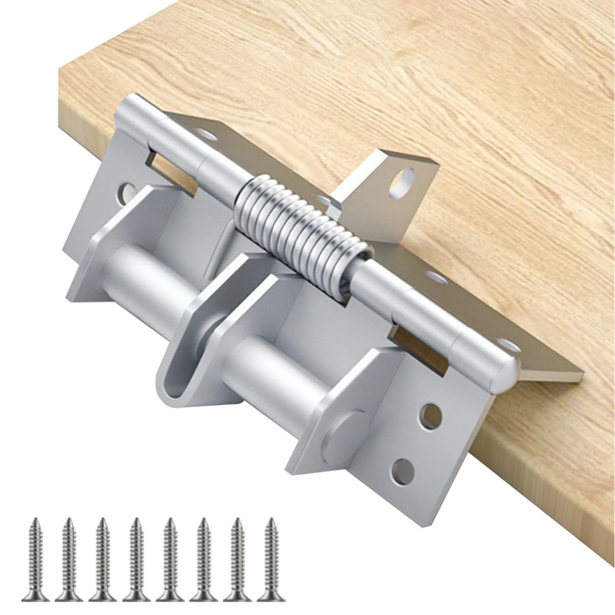 Mroace Automatic Self-Closing Door Hinges Kit