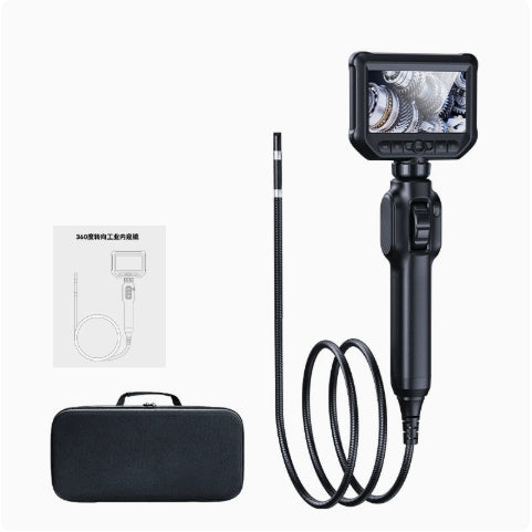 Mroace Two Way Articulating Waterproof Borescope Camera
