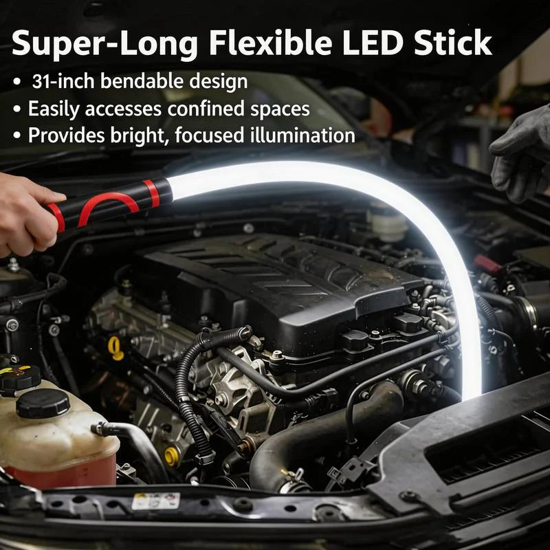 Mroace Portable Bendable LED Flashlight Stick
