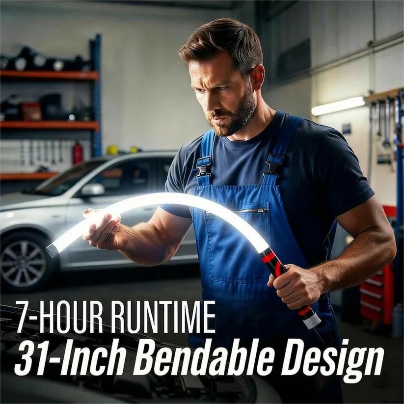 Mroace Portable Bendable LED Flashlight Stick