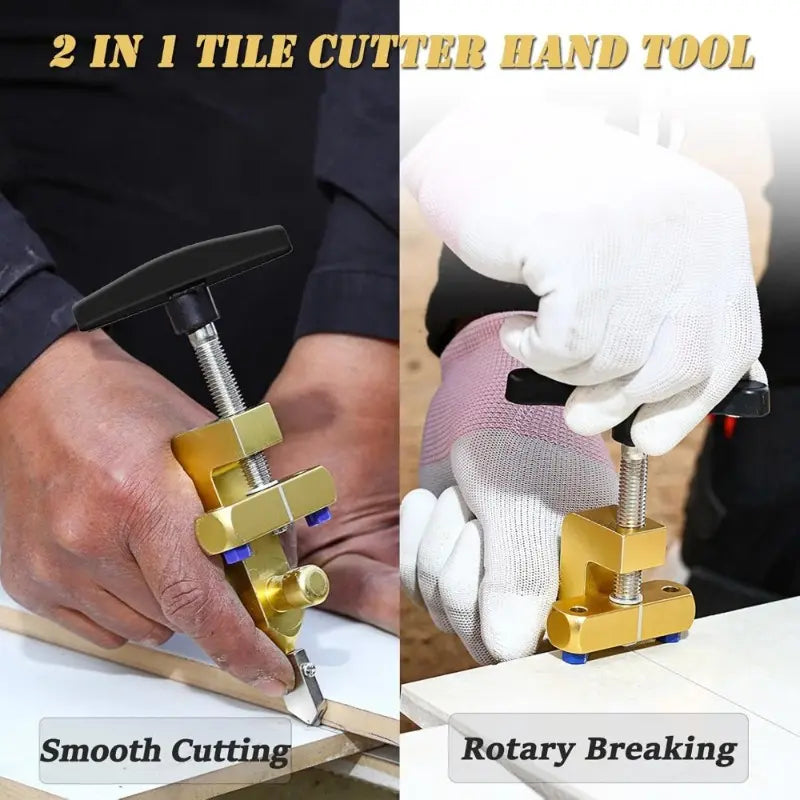 Mroace Manual Glass And Tile Cutter With Breaking Pliers