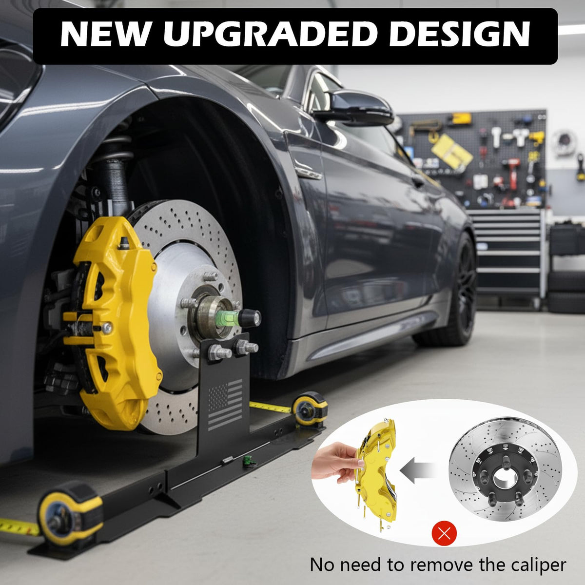 Mroace Stainless Steel Wheel Alignment Kit