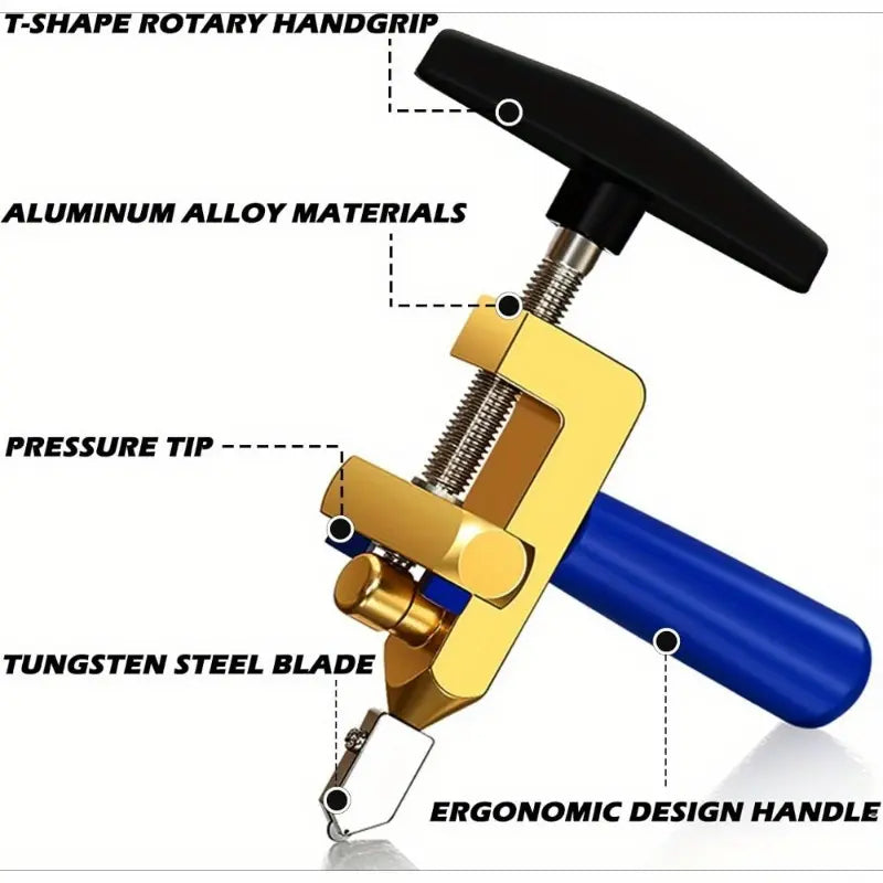 Mroace Manual Glass And Tile Cutter With Breaking Pliers