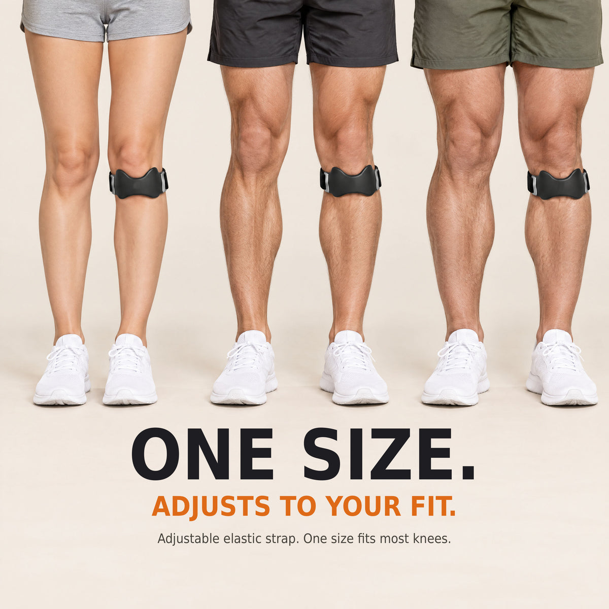 Mroace Adjustable Patella Knee Support Strap