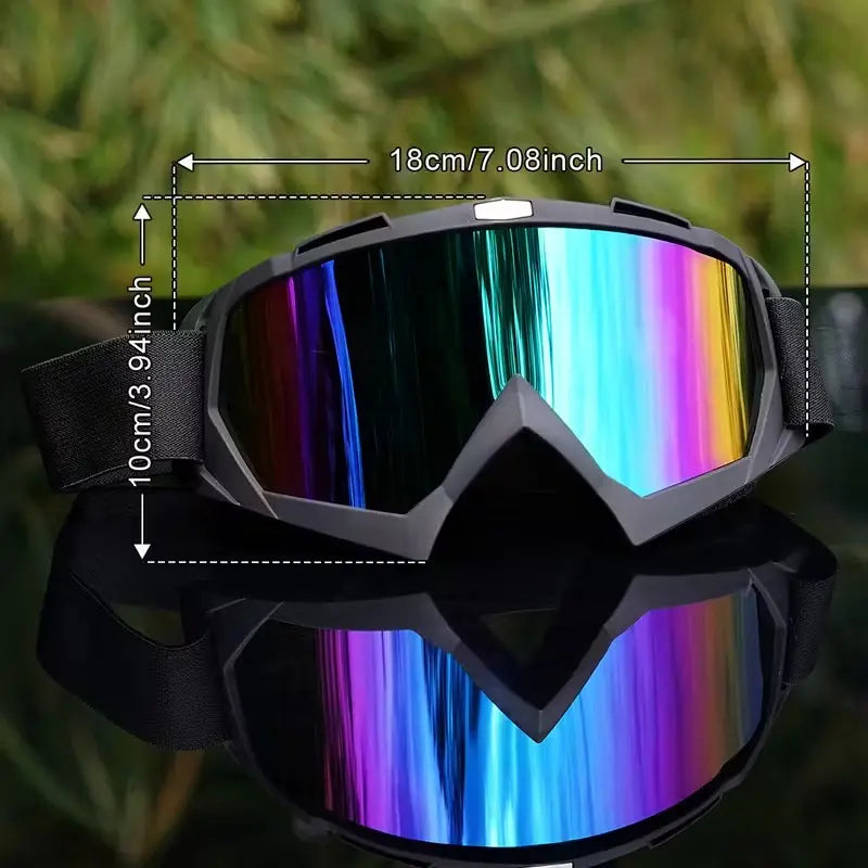 Mroace Anti Fog Windproof Motorcycle Goggles