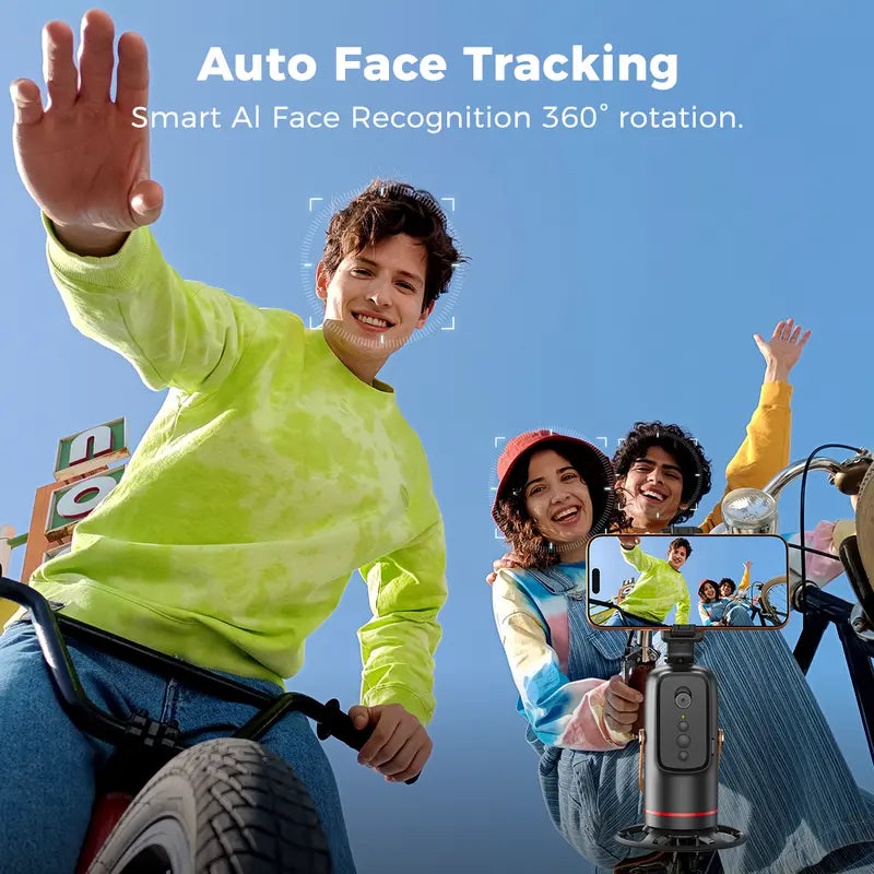 Mroace Smart Face Tracking Phone Mount With Gesture Control