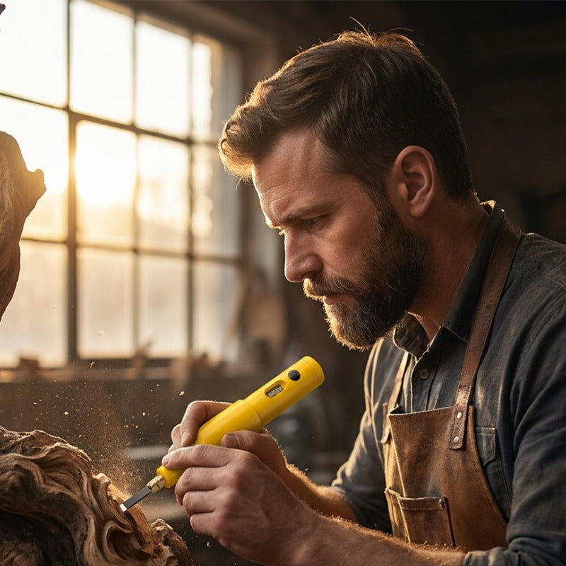 Mroace Cordless Electric Wood Carving Chisel Kit