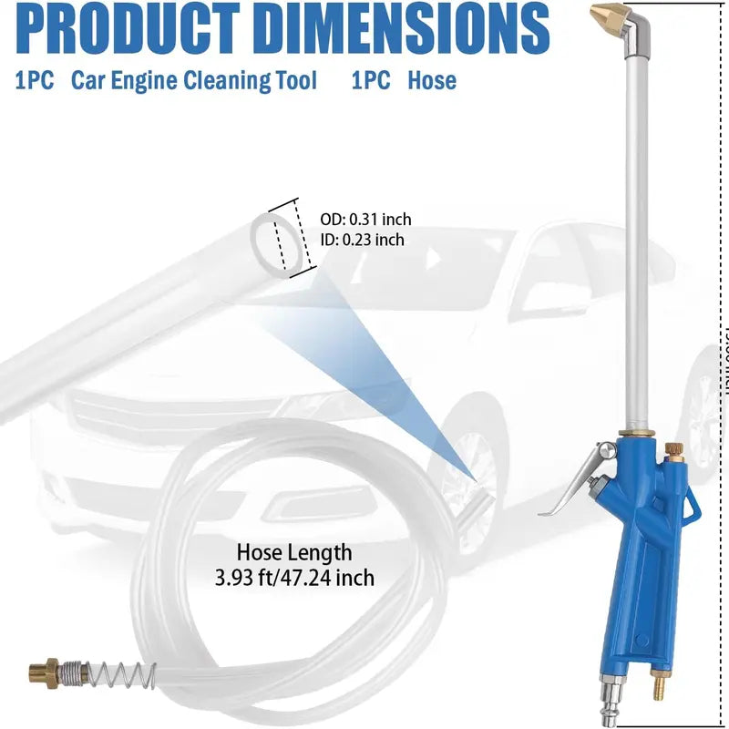 Mroace Heavy Duty Extended Pneumatic Air Blow Gun