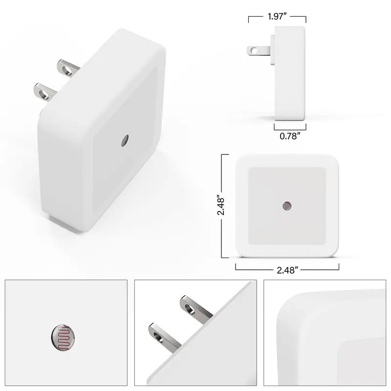 Mroace Dusk To Dawn LED Plug In Night Lights