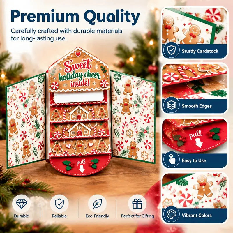 Mroace Waterfall Christmas Gift Card Booklets