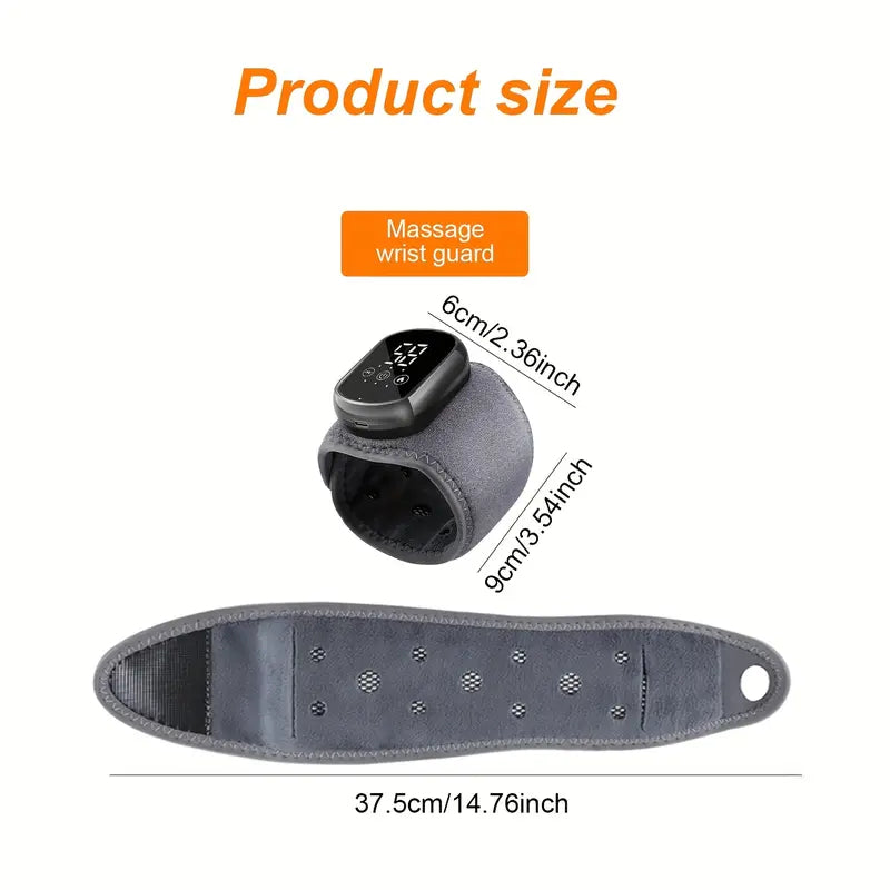 Mroace Rechargeable Heated Vibration Wrist Massager