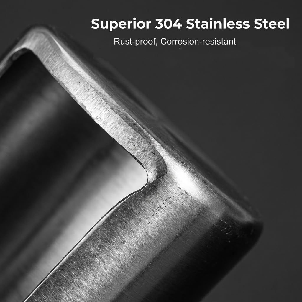 Mroace Rust Resistant Stainless Steel Utensil Holder