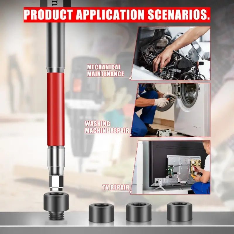 Mroace Magnetic Hex Driver Bit Set