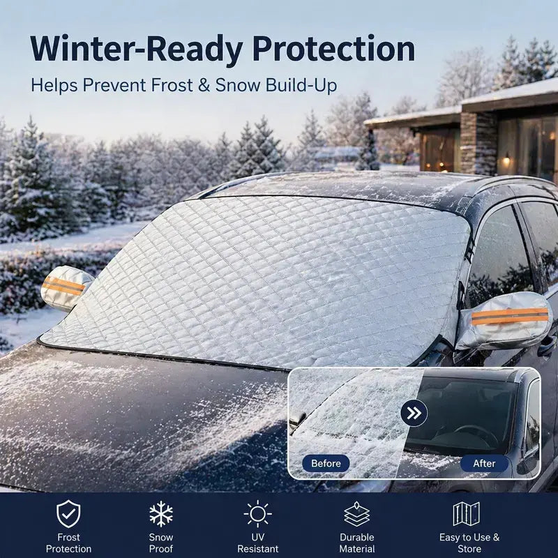 Mroace All Season Windshield Snow And Sun Cover