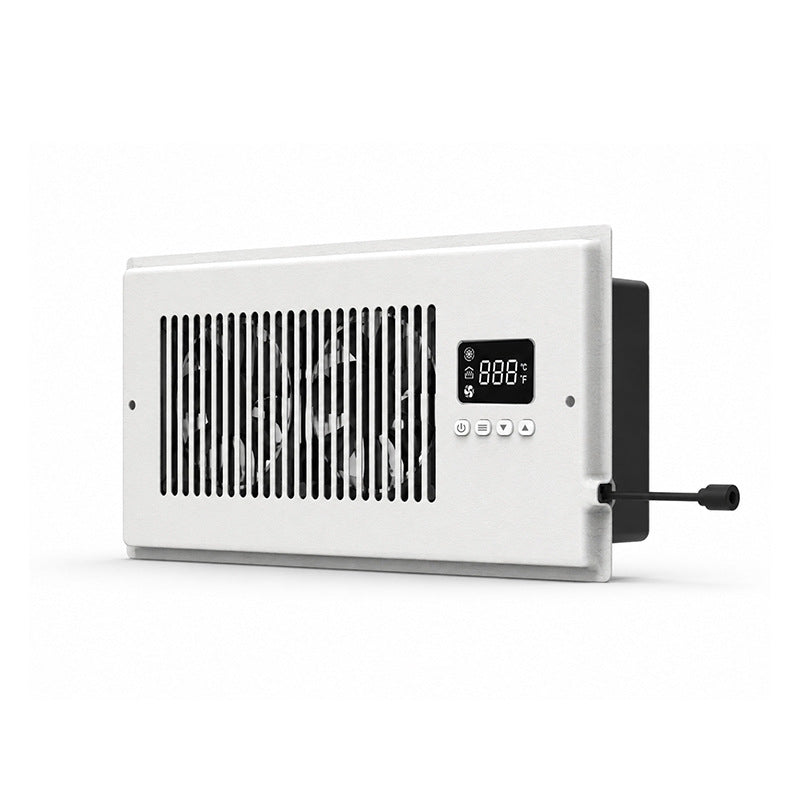 Mroace Adjustable HVAC Register Booster Fan With Thermostat