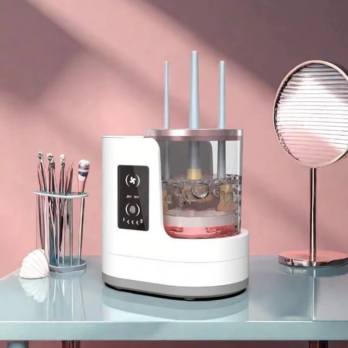 Mroace Electric Makeup Brush Cleaner Machine